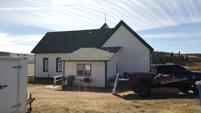 The Grange Community Center - Roof Restoration on a Historic Structure