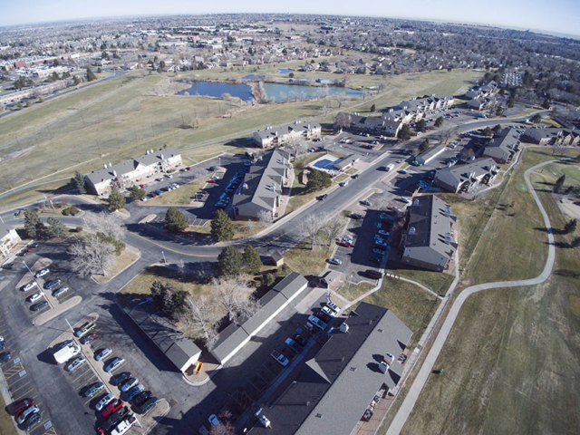 Castlegate Apartments - bird's-eye view