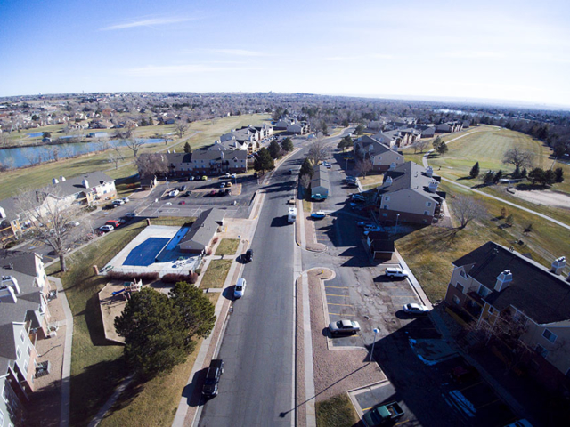 Castlegate Apartments - bird's-eye view